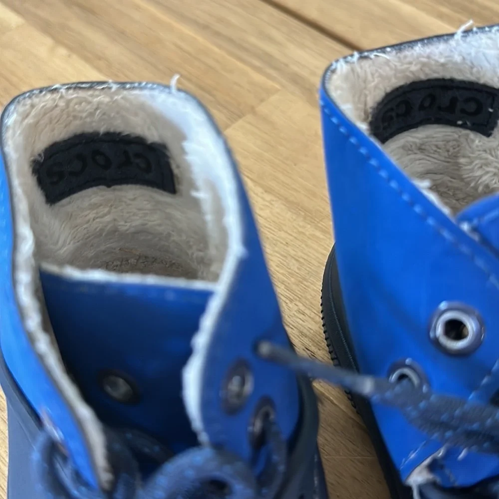 CROCS Blitzen convertible rainboots